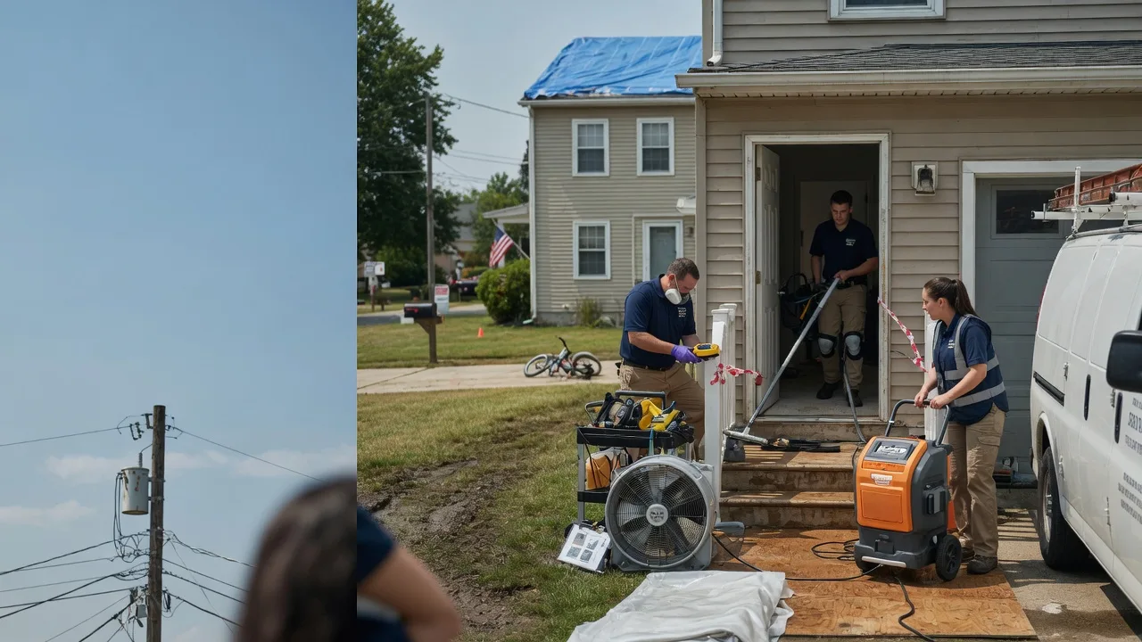 Water Damage Repair in Denton, KS near me